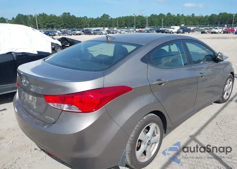2013 Hyundai Elantra Limited from USA, damaged, VIN 5NPDH4AE8DH270078